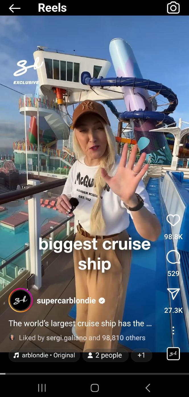 Royal Caribbean campaign creative 2