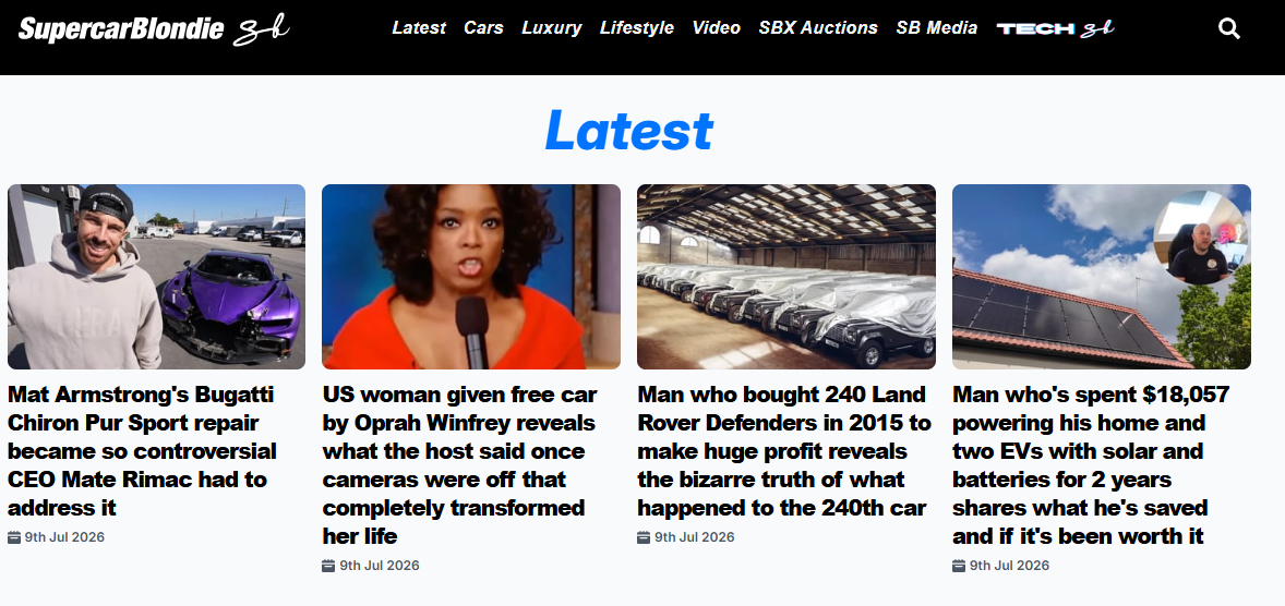 Website profile